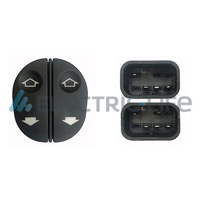 Switch, window regulator Electric Life ZRFRB76003