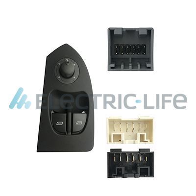 Electric Life ZRFTP76003 Switch, window regulator