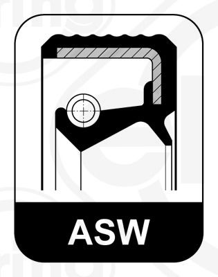 ELRING 164.390 Shaft Seal, manual transmission
