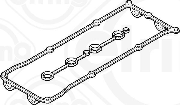 ELRING 373.950 Gasket Set, cylinder head cover