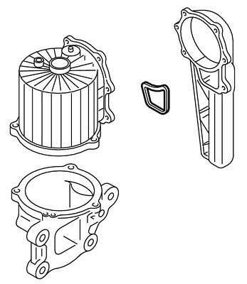 ELRING 444.980 Gasket, crankcase ventilation