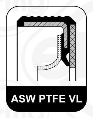 Shaft Seal, crankshaft ELRING 457.220