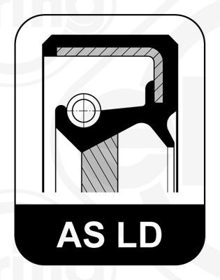ELRING 458.620 Shaft Seal, crankshaft