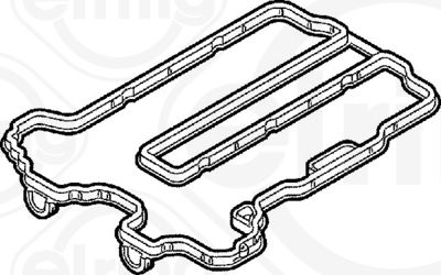 Gasket, cylinder head cover ELRING 476.730