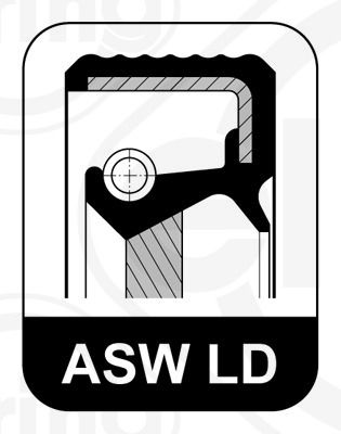 Shaft Seal, crankshaft ELRING 508.926