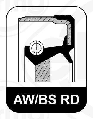Shaft Seal, crankshaft ELRING 524.972