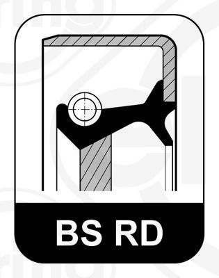Shaft Seal, crankshaft ELRING 525.316