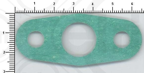 ELRING 627.532 Gasket, oil outlet (charger)
