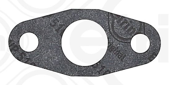 ELRING 756.866 Gasket, oil outlet (charger)