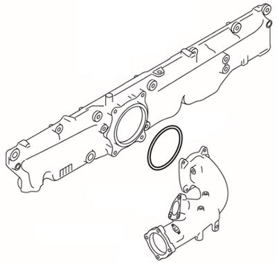 Gasket, intake manifold housing ELRING 906.740