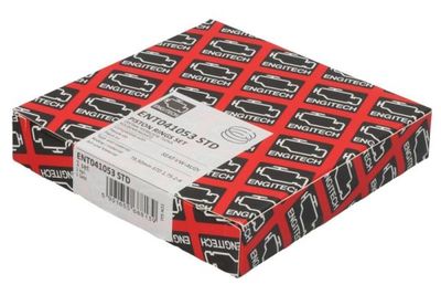 Piston Ring Kit ENGITECH ENT041053 STD