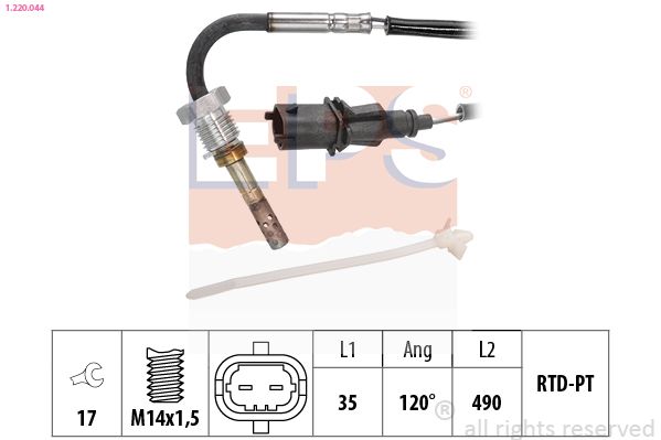 EPS 1.220.044 Sensor, exhaust gas temperature
