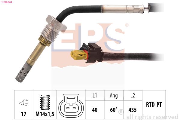EPS 1.220.084 Sensor, exhaust gas temperature