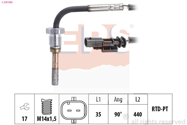 EPS 1.220.088 Sensor, exhaust gas temperature