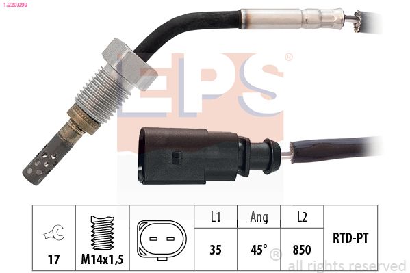 EPS 1.220.099 Sensor, exhaust gas temperature