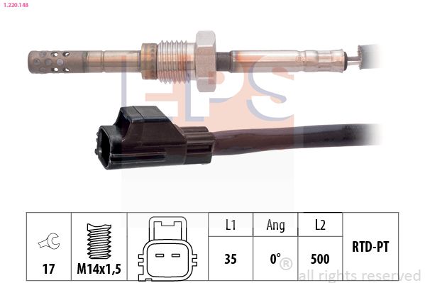 EPS 1.220.148 Sensor, exhaust gas temperature