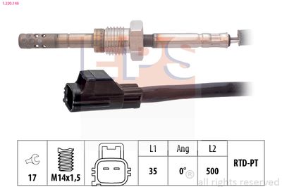 Sensor, exhaust gas temperature EPS 1.220.148