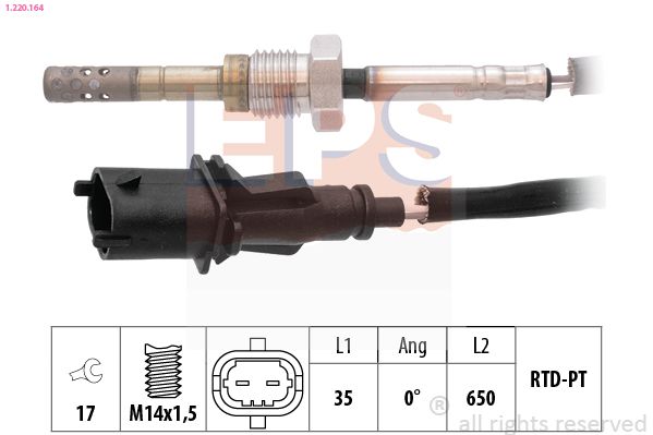 EPS 1.220.164 Sensor, exhaust gas temperature