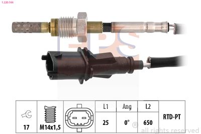 Sensor, exhaust gas temperature EPS 1.220.166