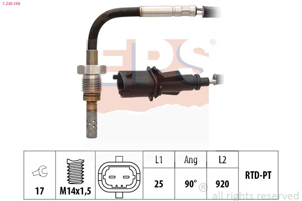 EPS 1.220.168 Sensor, exhaust gas temperature