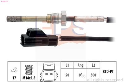Sensor, exhaust gas temperature EPS 1.220.171