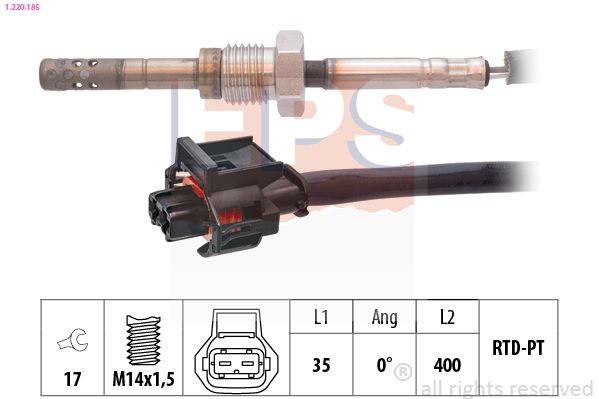 EPS 1.220.185 Sensor, exhaust gas temperature