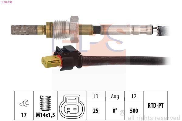 EPS 1.220.195 Sensor, exhaust gas temperature