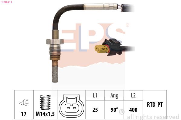EPS 1.220.215 Sensor, exhaust gas temperature