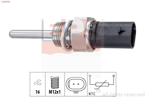 EPS 1.220.258 Sensor, exhaust gas temperature