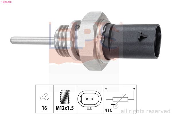 EPS 1.220.260 Sensor, exhaust gas temperature
