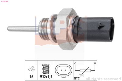 Sensor, exhaust gas temperature EPS 1.220.260