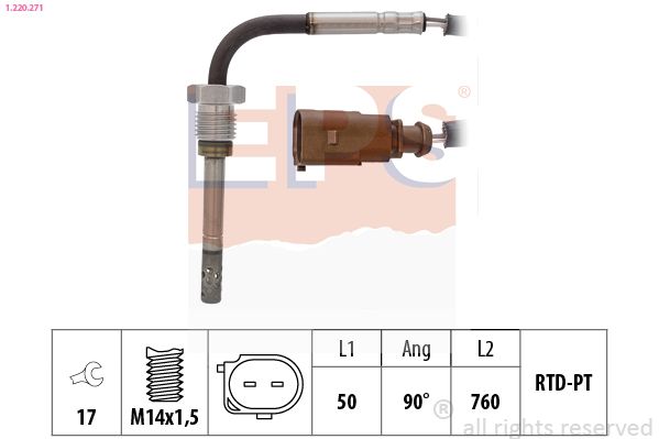 EPS 1.220.271 Sensor, exhaust gas temperature