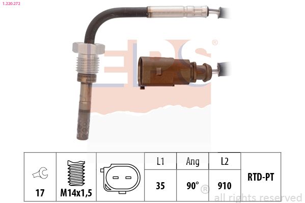 EPS 1.220.272 Sensor, exhaust gas temperature