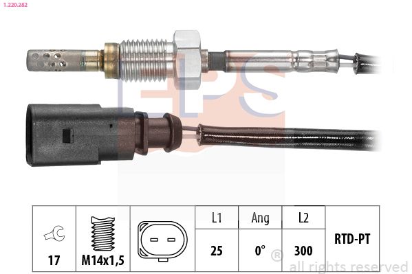 EPS 1.220.282 Sensor, exhaust gas temperature