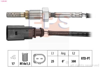 Sensor, exhaust gas temperature EPS 1.220.282