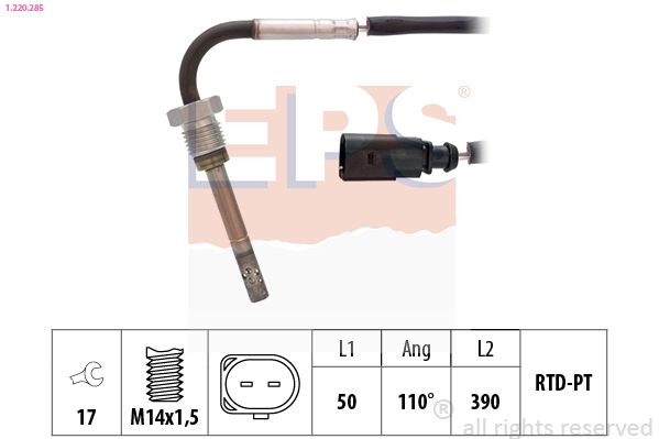 EPS 1.220.285 Sensor, exhaust gas temperature