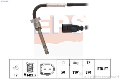 Sensor, exhaust gas temperature EPS 1.220.285