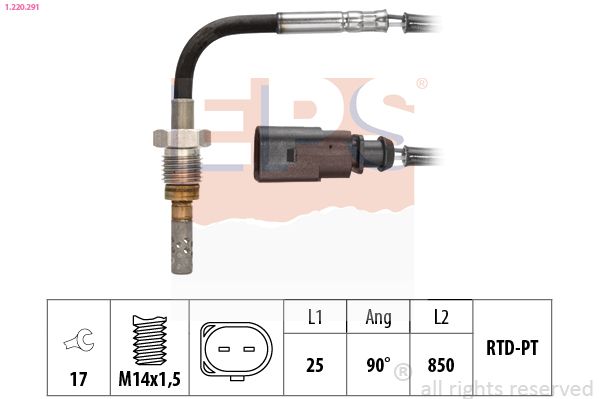 EPS 1.220.291 Sensor, exhaust gas temperature