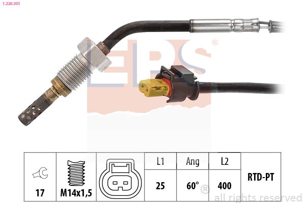EPS 1.220.301 Sensor, exhaust gas temperature