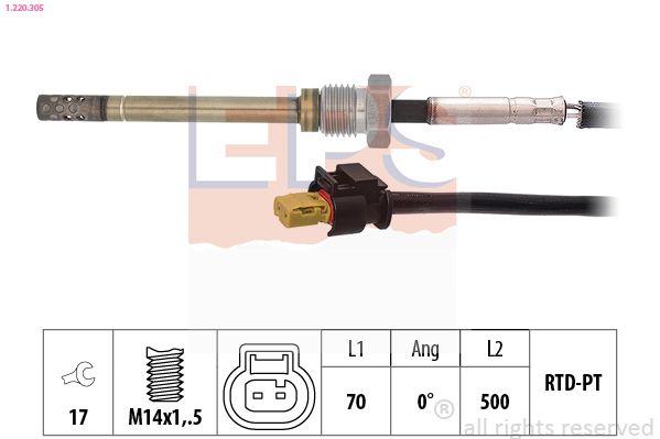 EPS 1.220.305 Sensor, exhaust gas temperature