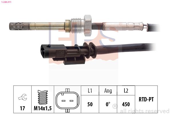 EPS 1.220.311 Sensor, exhaust gas temperature