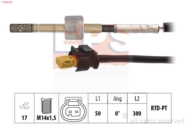 EPS 1.220.327 Sensor, exhaust gas temperature
