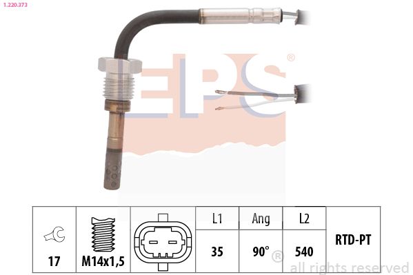 EPS 1.220.373 Sensor, exhaust gas temperature