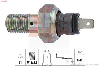 Oil Pressure Switch EPS 1.800.004