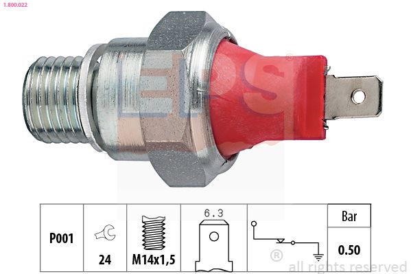 EPS 1.800.022 Oil Pressure Switch