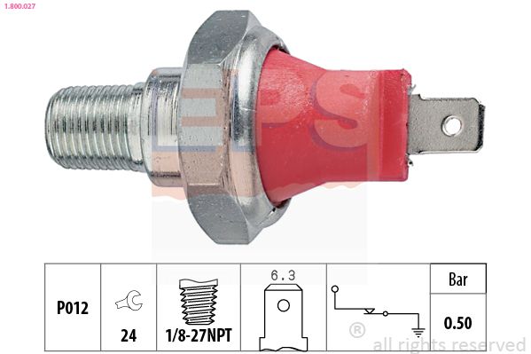 EPS 1.800.027 Oil Pressure Switch