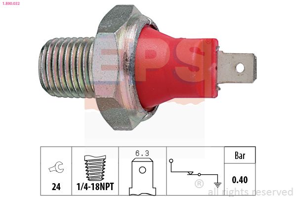 EPS 1.800.032 Oil Pressure Switch