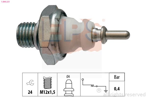 EPS 1.800.221 Oil Pressure Switch