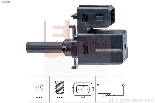 EPS 1.810.188 Switch, clutch control (cruise control)
