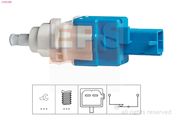 EPS 1.810.209 Switch, clutch control (cruise control)